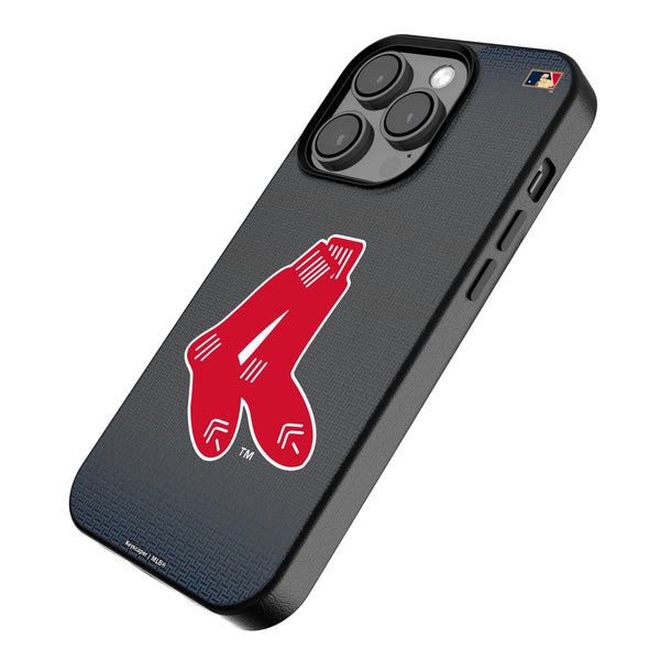 Boston Red Sox 1924-1960 - Cooperstown Collection Linen iPhone MagSafe Compatible Phone Case for Apple iPhone Iso.Jpg