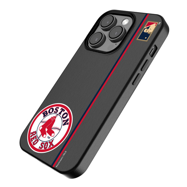 Boston Red Sox 1976-2008 - Cooperstown Collection Sidebar iPhone MagSafe Compatible Phone Case for Apple iPhone Iso.Jpg