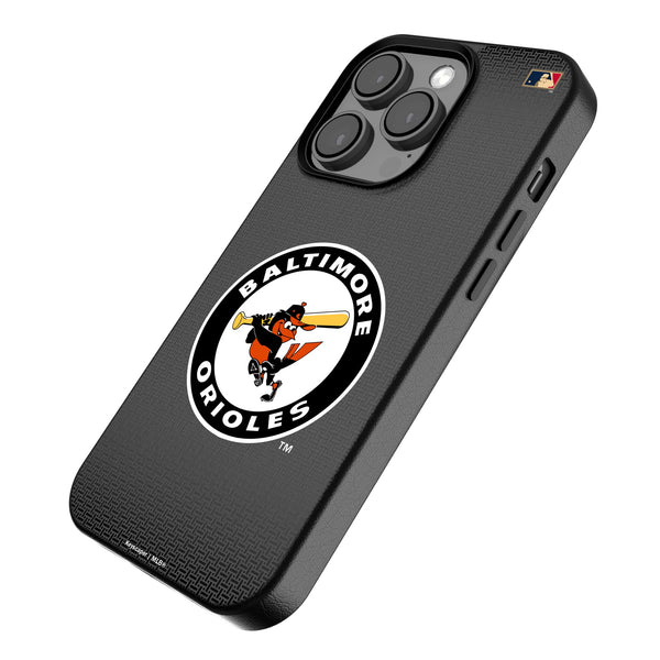 Baltimore Orioles 1966-1969 - Cooperstown Collection Linen iPhone MagSafe Compatible Phone Case for Apple iPhone Iso.Jpg