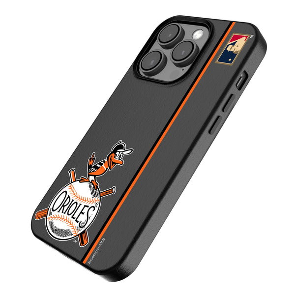 Baltimore Orioles 1954-1963 - Cooperstown Collection Sidebar iPhone MagSafe Compatible Phone Case for Apple iPhone Iso.Jpg