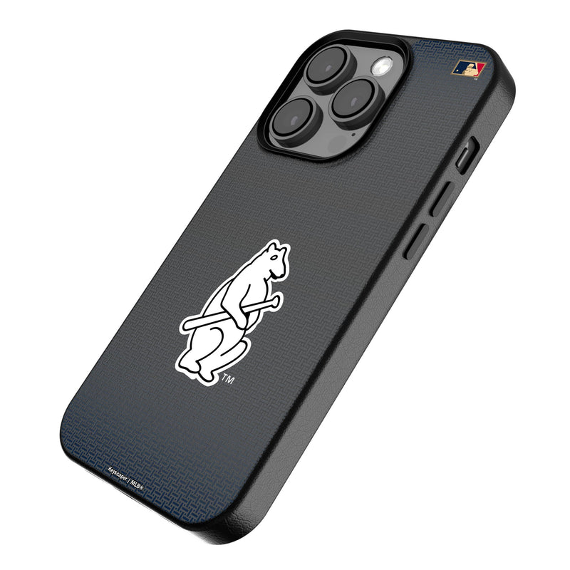 Chicago Cubs 1914 - Cooperstown Collection Linen iPhone MagSafe Compatible Phone Case for Apple iPhone Iso.Jpg