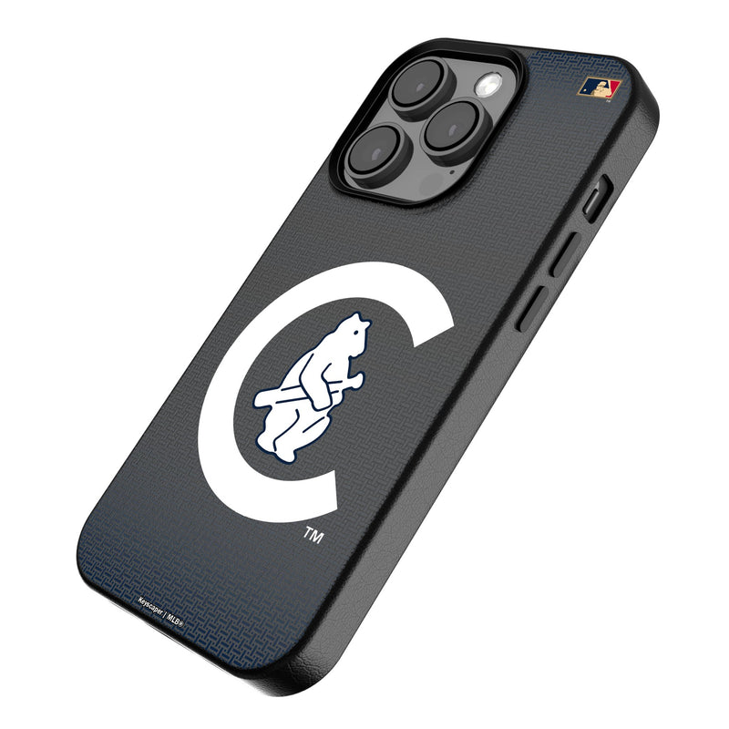 Chicago Cubs 1911-1912 - Cooperstown Collection Linen iPhone MagSafe Compatible Phone Case for Apple iPhone Iso.Jpg