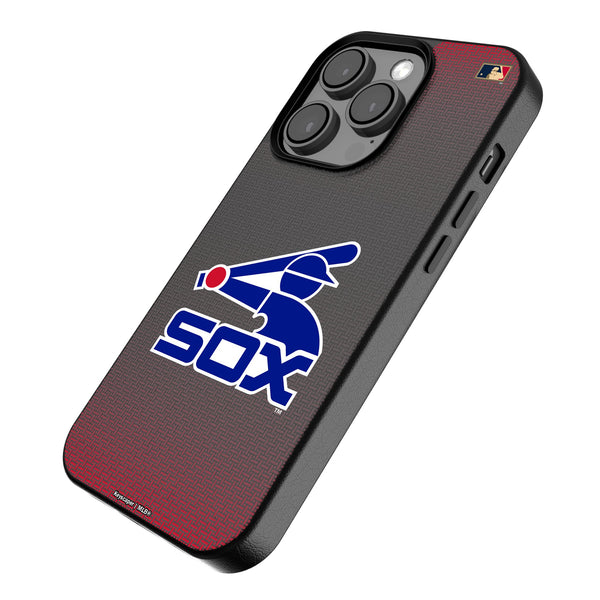 Chicago White Sox 1976-1981 - Cooperstown Collection Linen iPhone MagSafe Compatible Phone Case for Apple iPhone Iso.Jpg