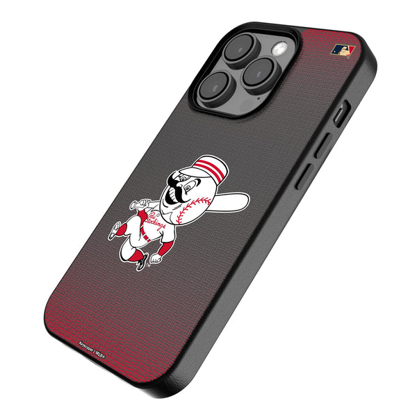 Cincinnati Reds 1953-1967 - Cooperstown Collection Linen iPhone MagSafe Compatible Phone Case for Apple iPhone Iso.Jpg