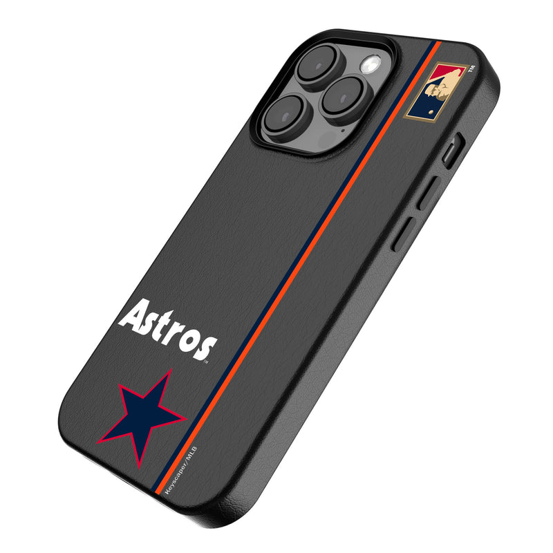 Houston Astros 1975-1981 - Cooperstown Collection Sidebar iPhone MagSafe Compatible Phone Case for Apple iPhone Iso.Jpg