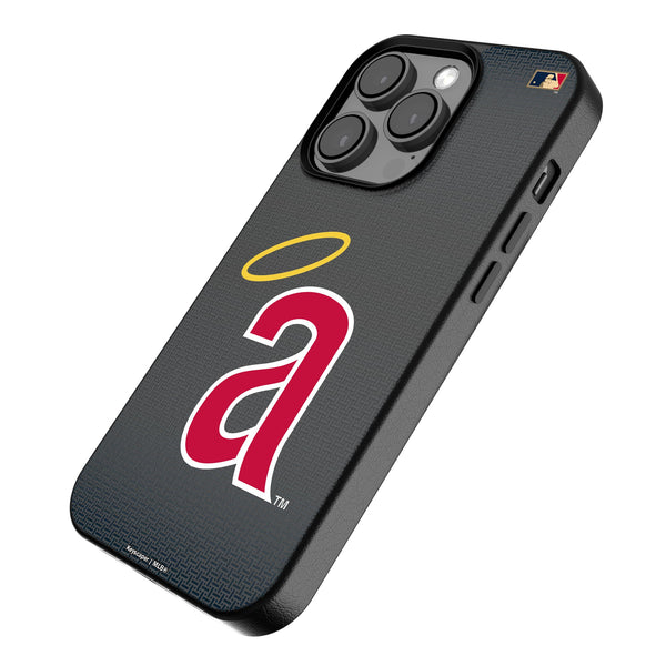 LA Angels 1971 - Cooperstown Collection Linen iPhone MagSafe Compatible Phone Case for Apple iPhone Iso.Jpg