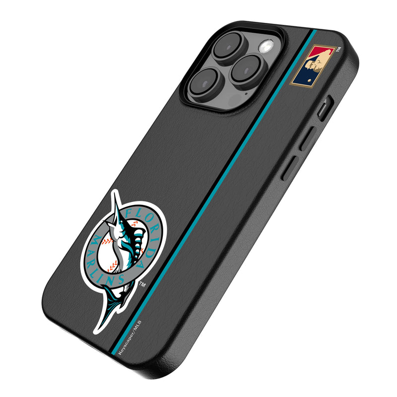 Miami Marlins 1993-2011 - Cooperstown Collection Sidebar iPhone MagSafe Compatible Phone Case Iso.Jpg