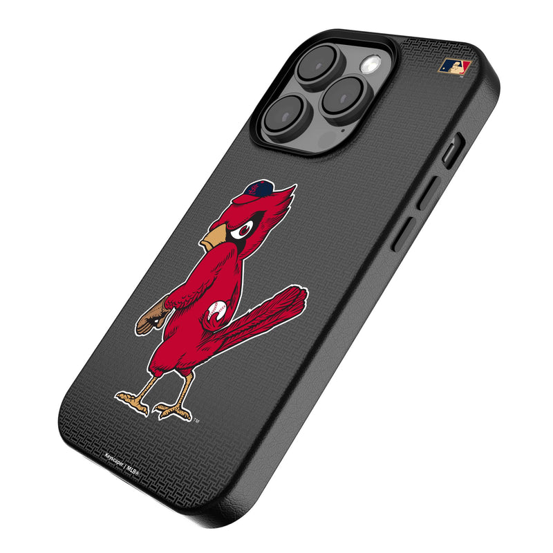 St Louis Cardinals 1950s - Cooperstown Collection Linen iPhone MagSafe Compatible Phone Case for Apple iPhone Iso.Jpg