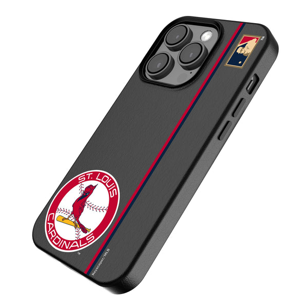St Louis Cardinals 1966-1997 - Cooperstown Collection Sidebar iPhone MagSafe Compatible Phone Case for Apple iPhone Iso.Jpg
