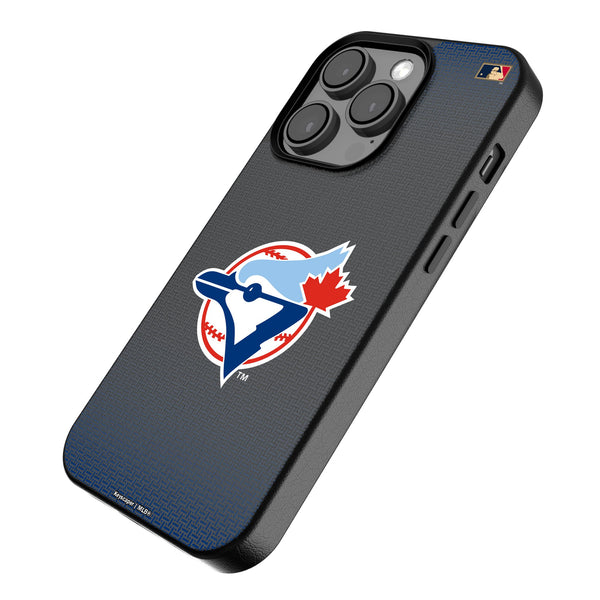 Toronto Blue Jays 1977-1988 - Cooperstown Collection Linen iPhone MagSafe Compatible Phone Case for Apple iPhone Iso.Jpg