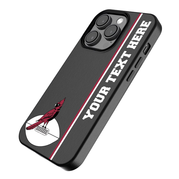 Chicago Cardinals 1947-1959 Historic Collection Personalized Sidebard iPhone MagSafe Compatible Phone Case for Apple iPhone Iso.Jpg
