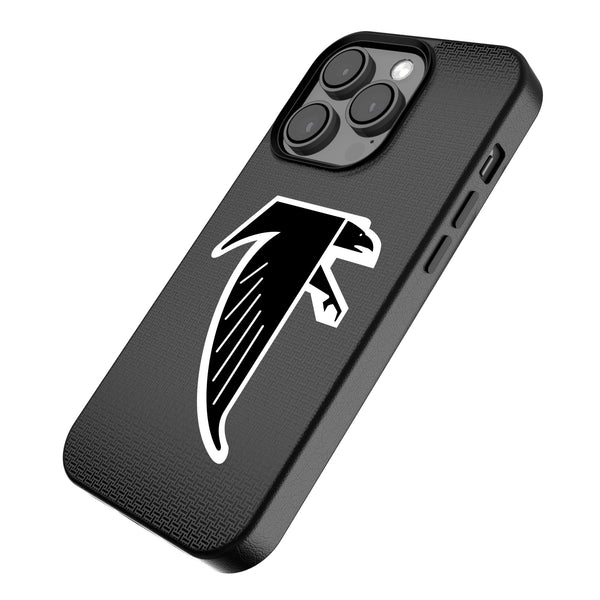 Atlanta Falcons Classic Linen iPhone MagSafe Compatible Phone Case for Apple iPhone Iso.Jpg
