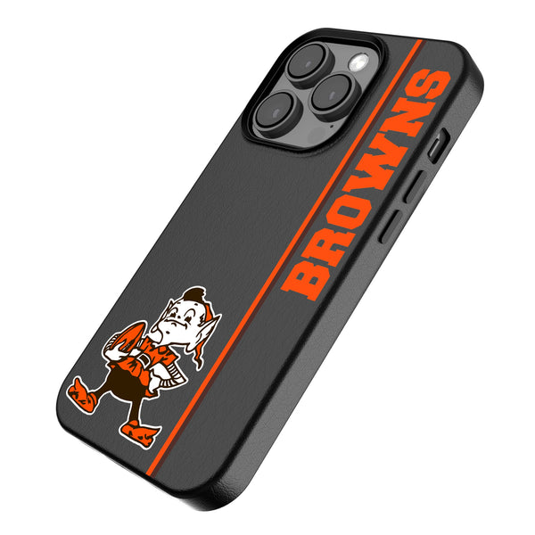 Cleveland Browns Historic Collection Sidebar iPhone MagSafe Compatible Phone Case for Apple iPhone Iso.Jpg