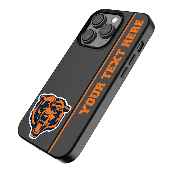 Chicago Bears 1946 Historic Collection Personalized Sidebard iPhone MagSafe Compatible Phone Case for Apple iPhone Iso.Jpg