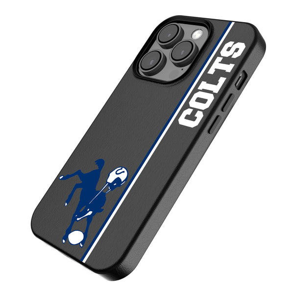 Baltimore Colts 1946 Historic Collection Sidebar iPhone MagSafe Compatible Phone Case for Apple iPhone Iso.Jpg