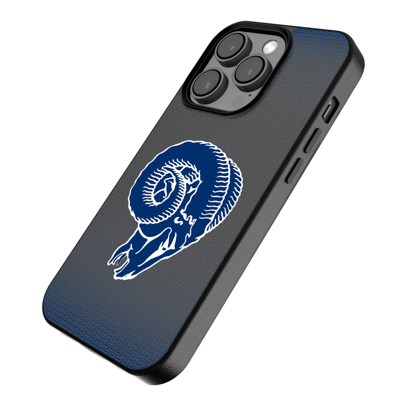Los Angeles Rams Historic Collection Linen iPhone MagSafe Compatible Phone Case for Apple iPhone Iso.Jpg