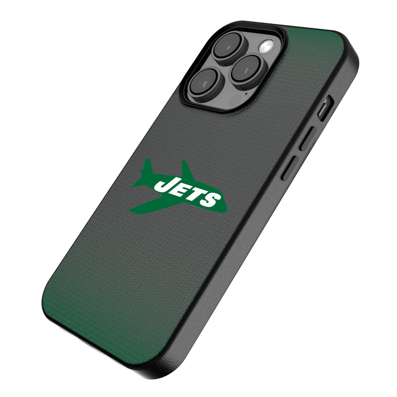 New York Jets 1963 Historic Collection Linen iPhone MagSafe Compatible Phone Case Iso.Jpg