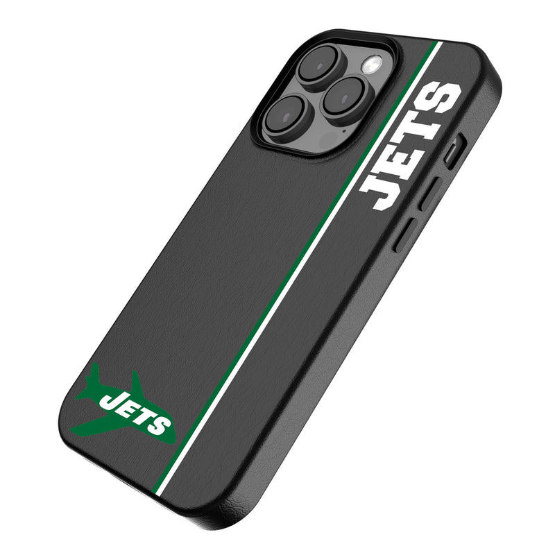 New York Jets 1963 Historic Collection Sidebar iPhone MagSafe Compatible Phone Case for Apple iPhone Iso.Jpg
