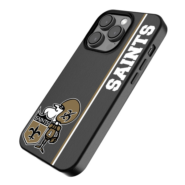 New Orleans Saints Historic Collection Sidebar iPhone MagSafe Compatible Phone Case for Apple iPhone Iso.Jpg