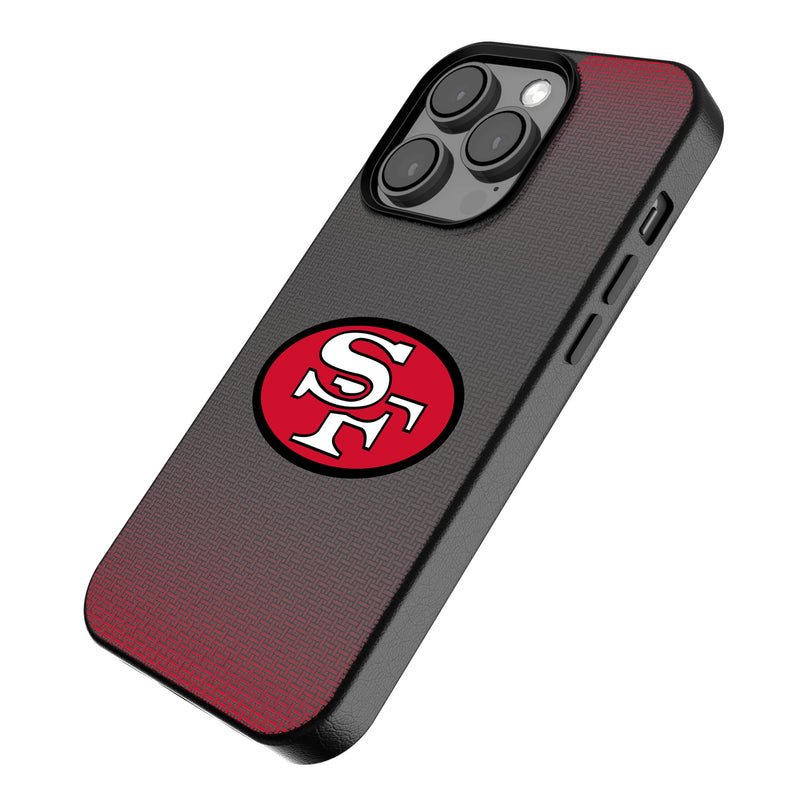 San Francisco 49ers Historic Collection Linen iPhone MagSafe Compatible Phone Case Iso.Jpg