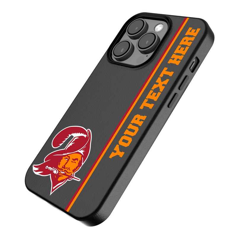 Tampa Bay Buccaneers Historic Collection Personalized Sidebard iPhone MagSafe Compatible Phone Case for Apple iPhone Iso.Jpg