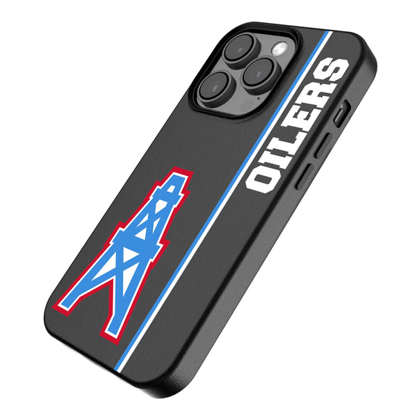 Houston Oilers Historic Collection Sidebar iPhone MagSafe Compatible Phone Case for Apple iPhone Iso.Jpg