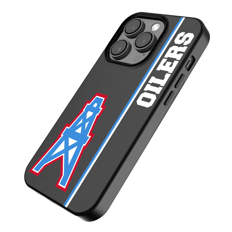 Houston Oilers Historic Collection Sidebar iPhone MagSafe Compatible Phone Case for Apple iPhone Iso.Jpg