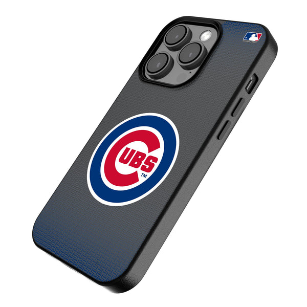 Chicago Cubs Linen iPhone MagSafe Compatible Phone Case for Apple iPhone Iso.Jpg