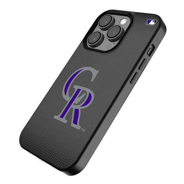 Colorado Rockies Linen iPhone MagSafe Compatible Phone Case for Apple iPhone Iso.Jpg