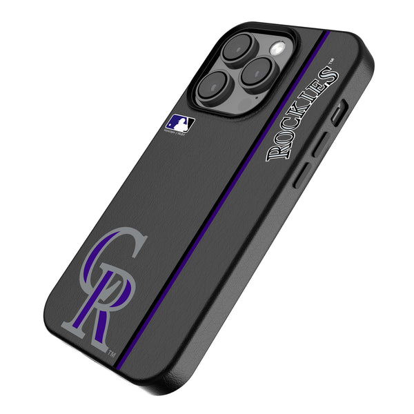 Colorado Rockies Sidebar iPhone MagSafe Compatible Phone Case Iso.Jpg