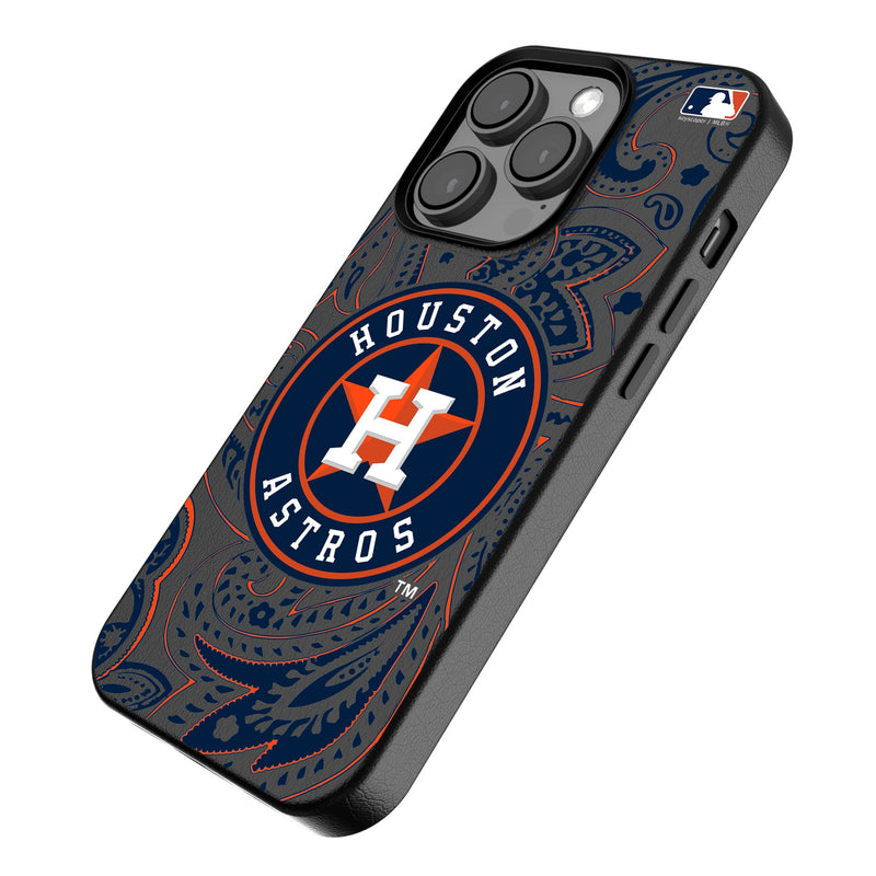 Houston Astros Paisley iPhone MagSafe Compatible Phone Case for Apple iPhone Iso.Jpg