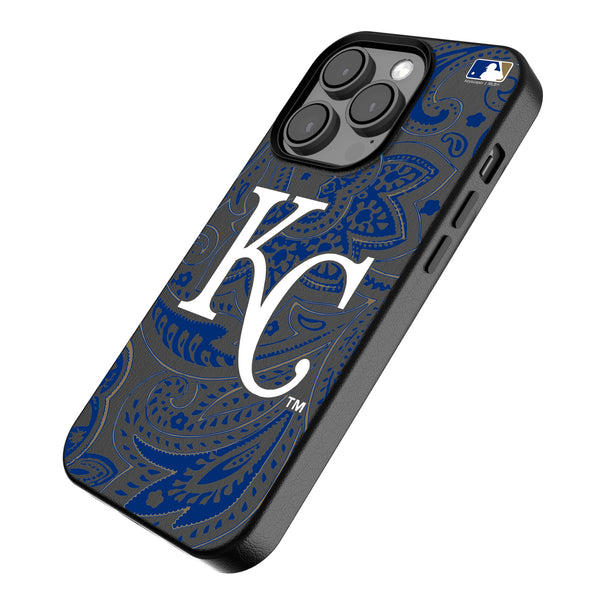 Kansas City Royals Paisley iPhone MagSafe Compatible Phone Case for Apple iPhone Iso.Jpg