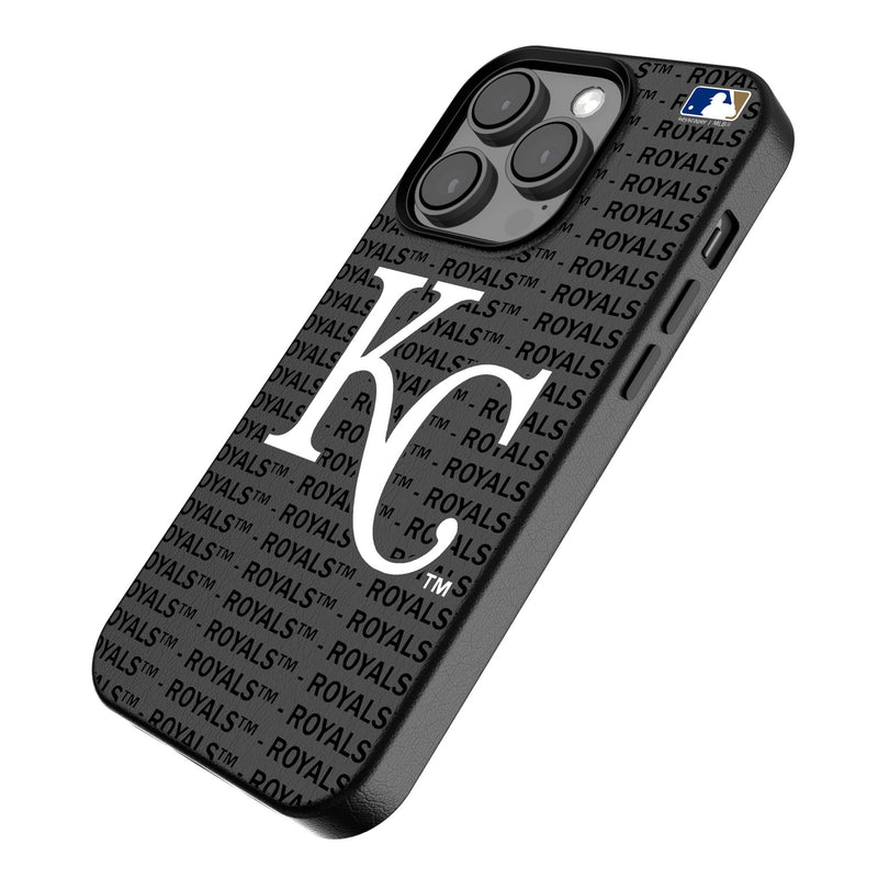 Kansas City Royals Text Backdrop iPhone MagSafe Compatible Phone Case for Apple iPhone Iso.Jpg