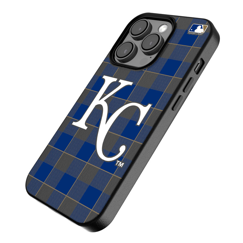 Kansas City Royals Plaid iPhone MagSafe Compatible Phone Case for Apple iPhone Iso.Jpg