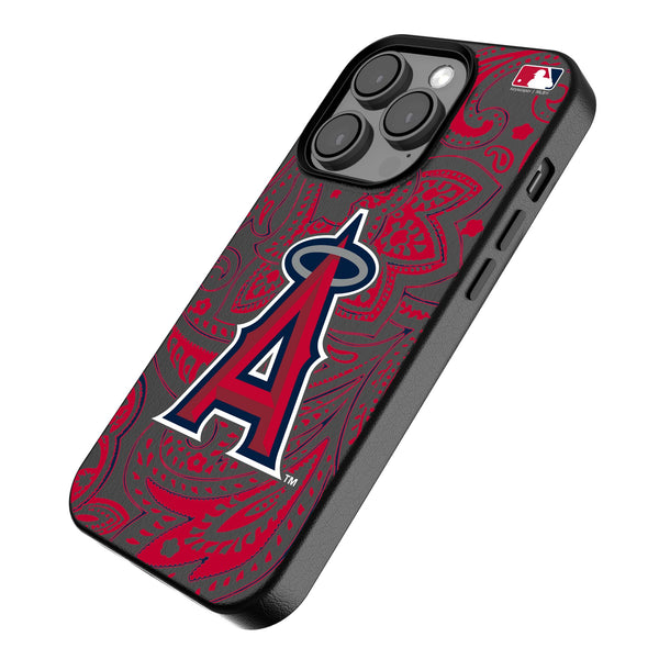 Los Angeles Angels Paisley iPhone MagSafe Compatible Phone Case for Apple iPhone Iso.Jpg