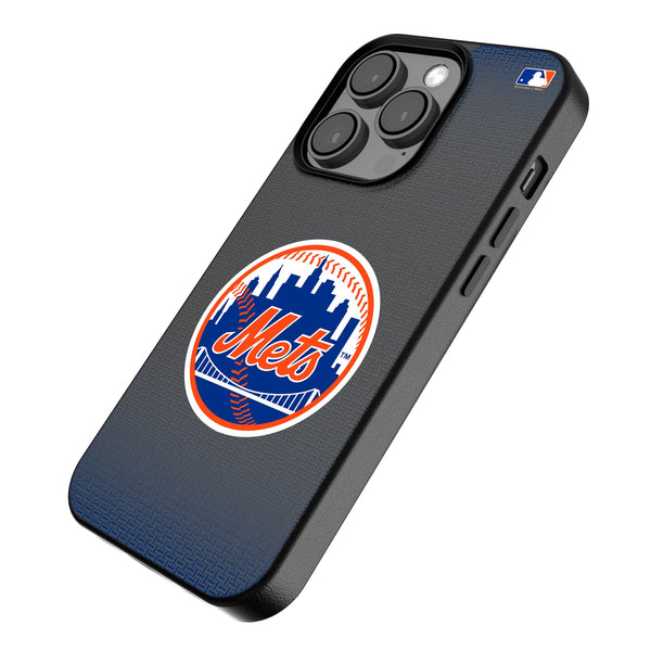 New York Mets Linen iPhone MagSafe Compatible Phone Case for Apple iPhone Iso.Jpg
