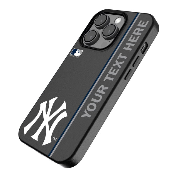 New York Yankees Personalized Sidebard iPhone MagSafe Compatible Phone Case for Apple iPhone Iso.Jpg
