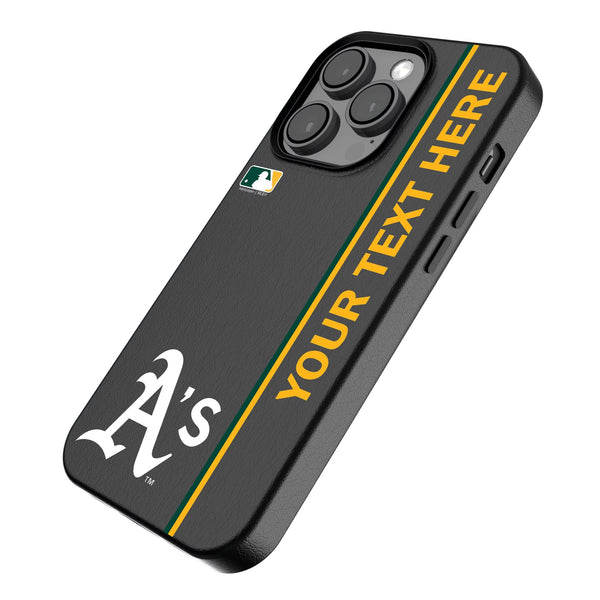 Oakland Athletics Personalized Sidebard iPhone MagSafe Compatible Phone Case for Apple iPhone Iso.Jpg