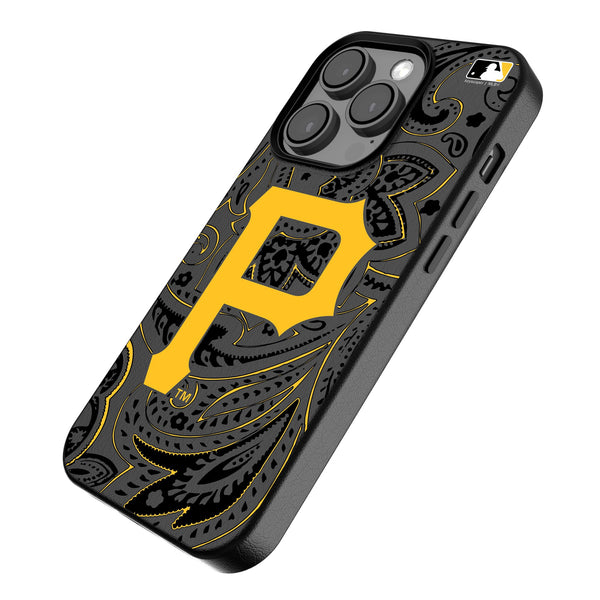 Pittsburgh Pirates Paisley iPhone MagSafe Compatible Phone Case for Apple iPhone Iso.Jpg