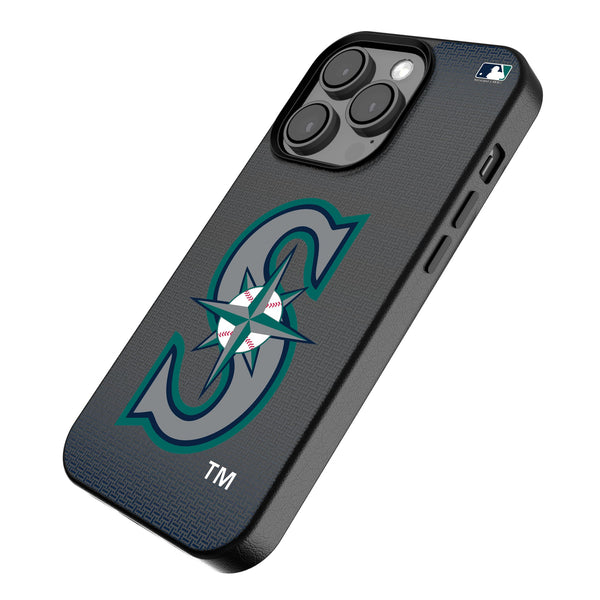 Seattle Mariners Linen iPhone MagSafe Compatible Phone Case for Apple iPhone Iso.Jpg