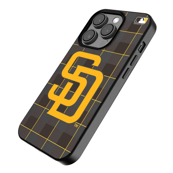 San Diego Padres Plaid iPhone MagSafe Compatible Phone Case for Apple iPhone Iso.Jpg