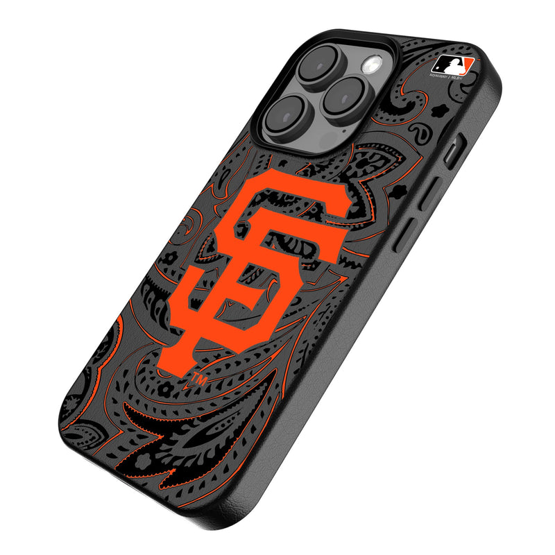 San Francisco Giants Paisley iPhone MagSafe Compatible Phone Case Iso.Jpg