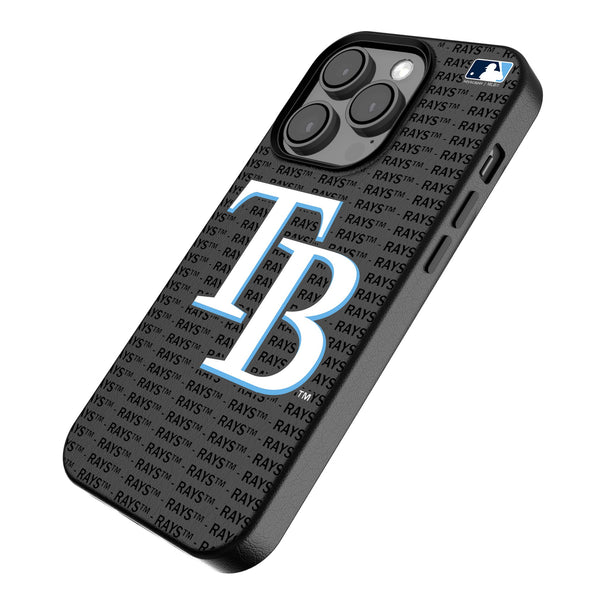 Tampa Bay Rays Text Backdrop iPhone MagSafe Compatible Phone Case for Apple iPhone Iso.Jpg