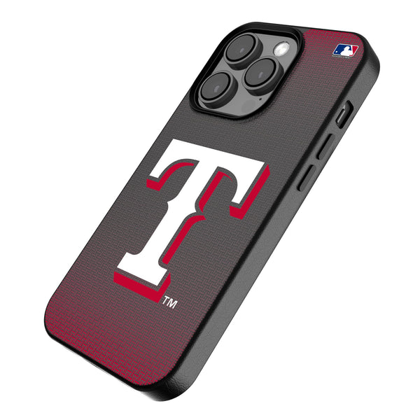 Texas Rangers Linen iPhone MagSafe Compatible Phone Case for Apple iPhone Iso.Jpg