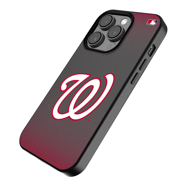 Washington Nationals Linen iPhone MagSafe Compatible Phone Case for Apple iPhone Iso.Jpg