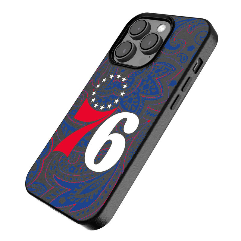 Philadelphia 76ers Paisley iPhone MagSafe Compatible Phone Case Iso.Jpg