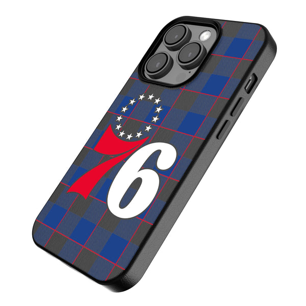 Philadelphia 76ers Plaid iPhone MagSafe Compatible Phone Case Iso.Jpg