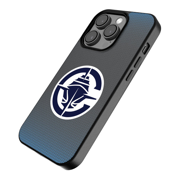 Los Angeles Clippers Linen iPhone MagSafe Compatible Phone Case for Apple iPhone Iso.Jpg