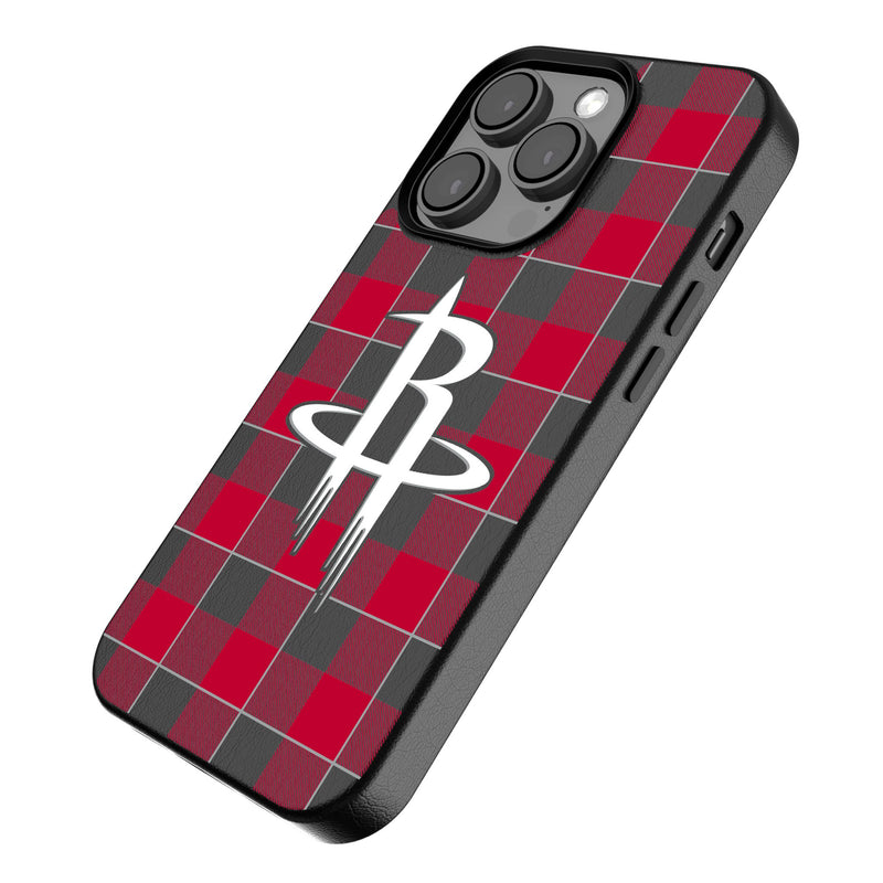 Houston Rockets Plaid iPhone MagSafe Compatible Phone Case Iso.Jpg