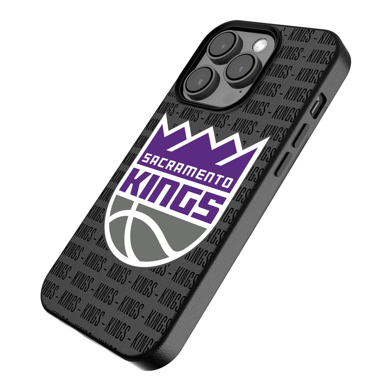 Sacramento Kings Text Backdrop iPhone MagSafe Compatible Phone Case for Apple iPhone Iso.Jpg